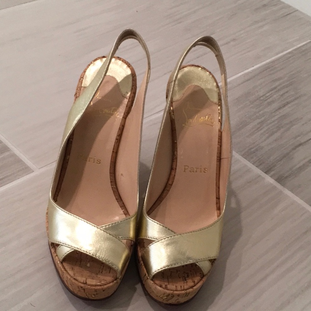 Christian Louboutin Wedge Shoes